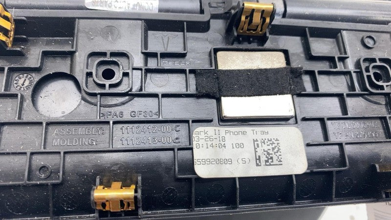 1112412 00 C ⭕ 2017-2020 Tesla Model 3 Center Console Phone Dock Premium Assy 1112412-00-C