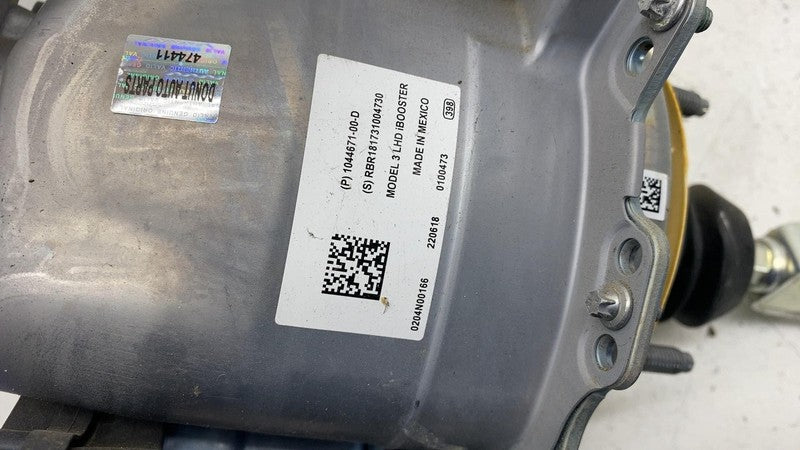 ⭕ 17-23 Tesla Model 3 Power Brake Booster Master Cylinder Reservoir 10