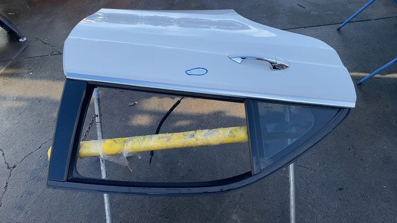 ⭕ 14-16 Mercedes-Benz E350 E-Class Rear Passenger Right Door Assembly White 149