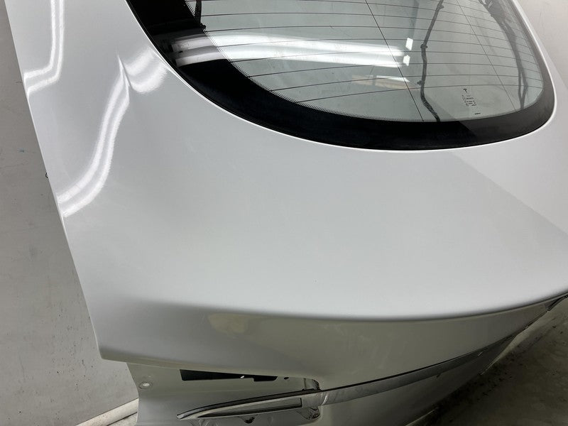 2012-2015 Tesla Model S Liftgate Hatch Gate Trunk Lid Tailgate Glass White PBCW