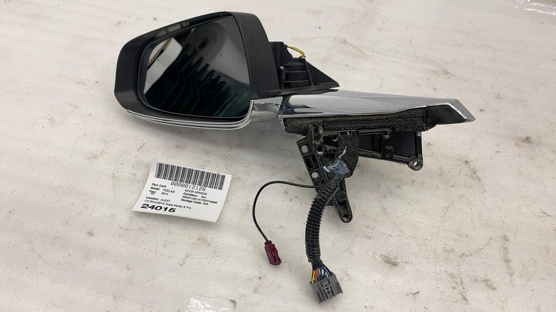 ⭕ 2012-2015 Tesla Model S MS Left Rear View Door Mirror RH White PPSW 