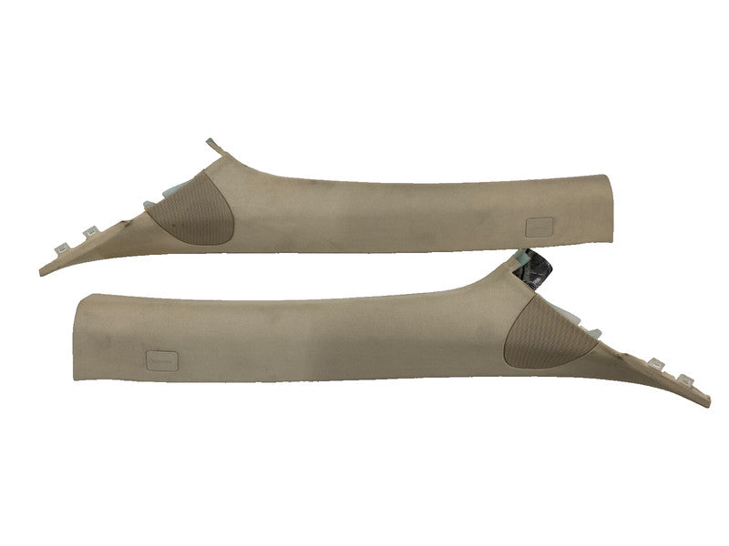 1002485 00 E ⭕ 12-15 Model S Left & Right Upper A-Pillar Cover & Tweeter Speaker 1002485-00-E