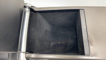⭕ 2021-2024 Tesla Model S Front Floor Center Console Storage & Carrier Black OEM