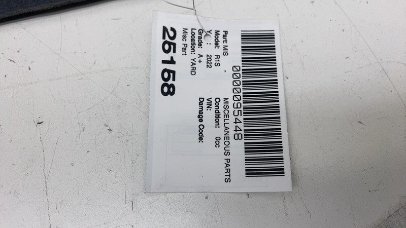 ⭕ 2022 Rivian EDV-700 Van Driver Side D-Pillar Trim Cover Panel Left C
