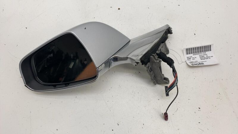 2012-2015 Tesla Model S Driver Exterior Rear View Door Mirror Left Silver - PMSS
