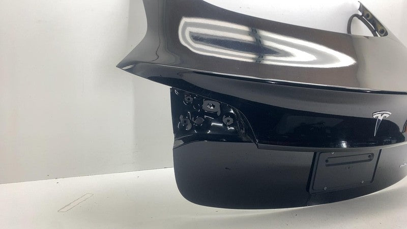 ⭕ 21-23 Model 3 Tailgate Liftgate Deck Lid Shell Panel Black PBSB 1120