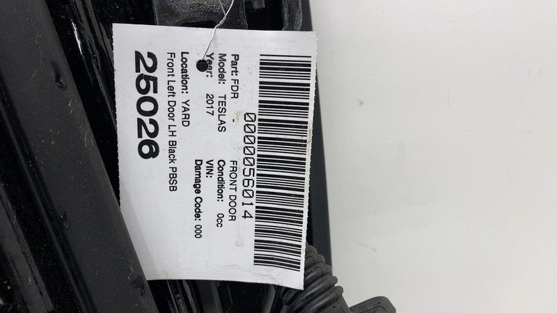 2016-2020 Tesla Model S MS Front Driver Side Door Shell Panel Left LH 