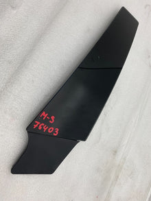 ⭕ 12-15 Model S Driver Side Exterior B-Pillar Applique Glass Trim Molding Left