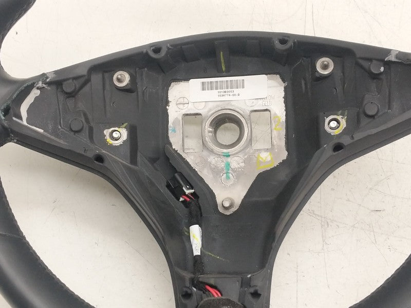 1036774-00-C ⭕2012-2020 Tesla Model S X Driver Steering Wheel Black Assembly 1036774-00-D OEM