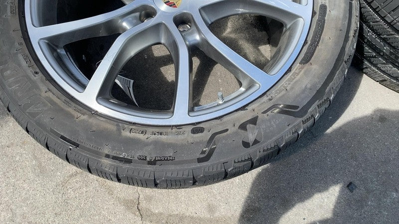 4N0 909 144 H ⭕2019-2024 Porsche Cayenne SET of 4 Front & Rear Wheel Rim 10 Bent Spoke w/ Tire