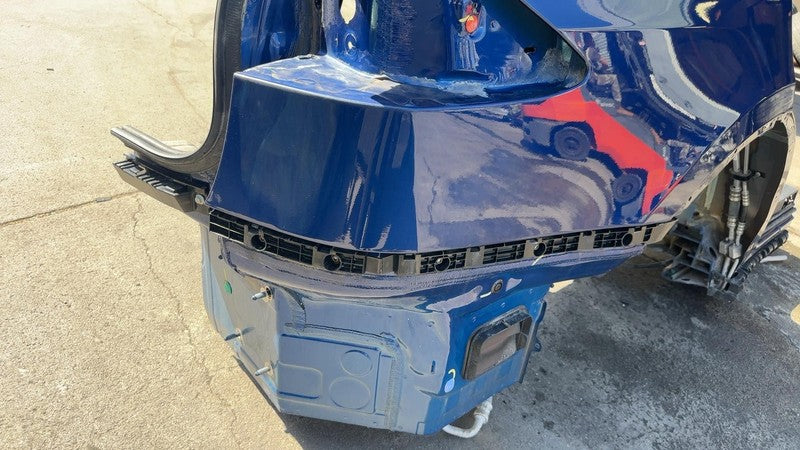 ⭕ 16-20 Tesla Model X Rear Quarter Fender Frame Panel Cut Out Right Blue - PPSB