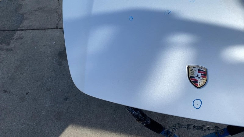 2011-2014 Porsche Cayenne Front Bonnet Hood Shell Panel Cover Assy Silver - LX7W