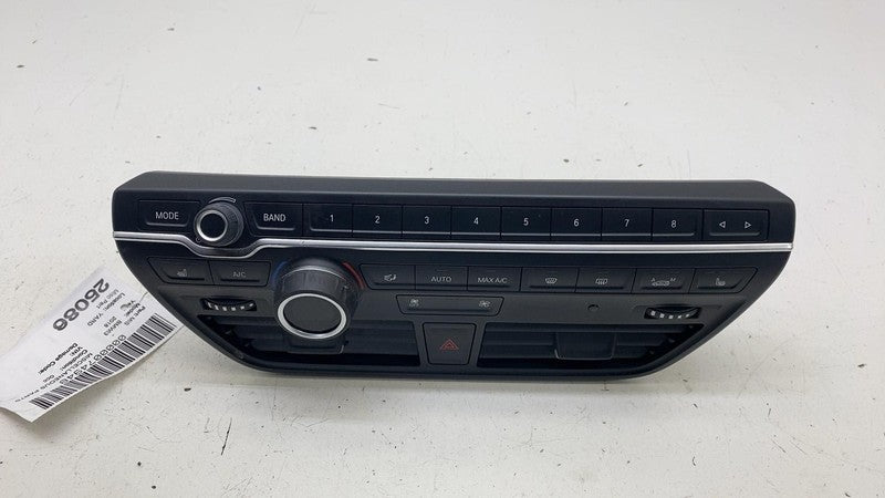 937912501 ⭕2014-2021 BMW i3 Hybrid Radio & A/C Climate Control Switch Panel OEM 9379125-01