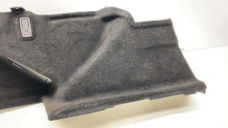 7373581 2018-2021 BMW 530e B46X Driver Side Trunk Carpet Side Trim Cover Left LH 7373581