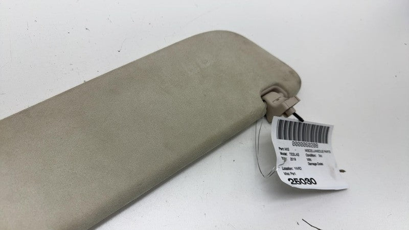 ⭕ 2016-2020 Tesla Model S Front Driver Windshield Sunvisor Sun Visor L