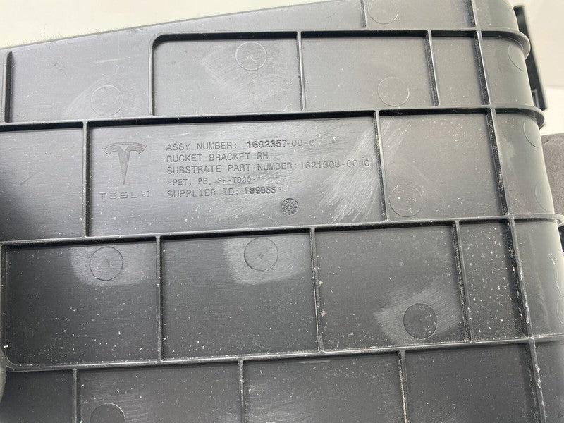 ⭕ 20-24 Tesla Model Y Rear Passenger Trunk Pocket End Bracket Right 16
