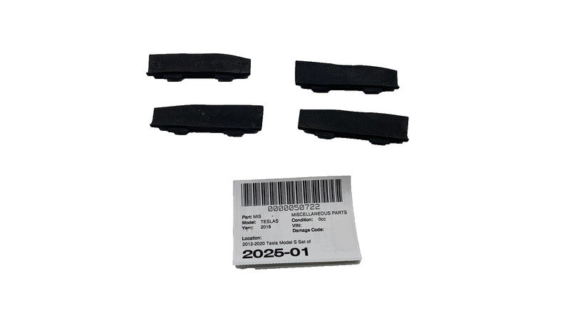 2012-2020 Tesla Model S MS Set of 4 Front & Rear Left & Right Door Trim Pull Cup