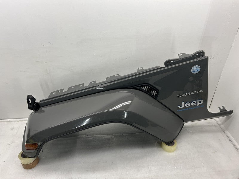 ⭕ 21-24 Jeep Wrangler 4XE Front Driver Fender Panel w/ Flare & Liner Gray Left