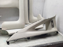 ⭕ 15-20 Tesla Model X Headliner Interior Pillar Falcon Door Trim Garnish Cream