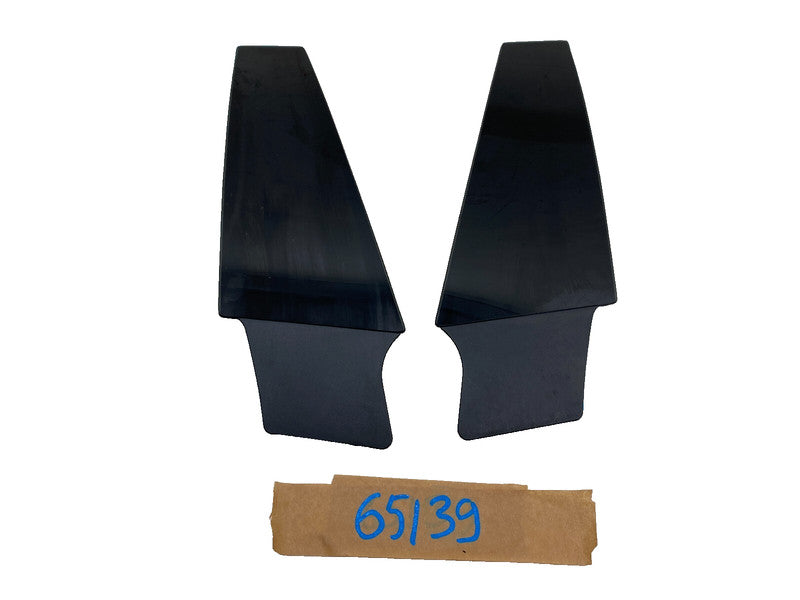 14941 ⭕ 2012-2015 Tesla Model S MS Left and Right B-Pillar Molding Applique Glass Trim