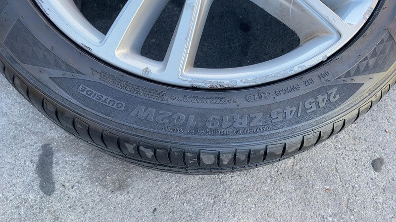 ⭕ 2012-2015 Tesla Model S Wheel Rim 19x8.0+40mm + Tire 245/45 ZR19 600