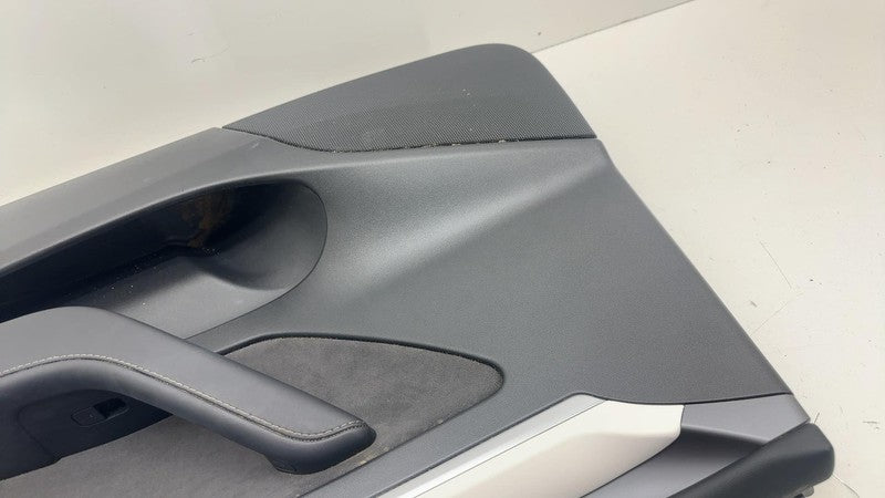 ⭕ 21-23 Model 3 Front Passenger Side Interior Door Panel Trim Card Right White