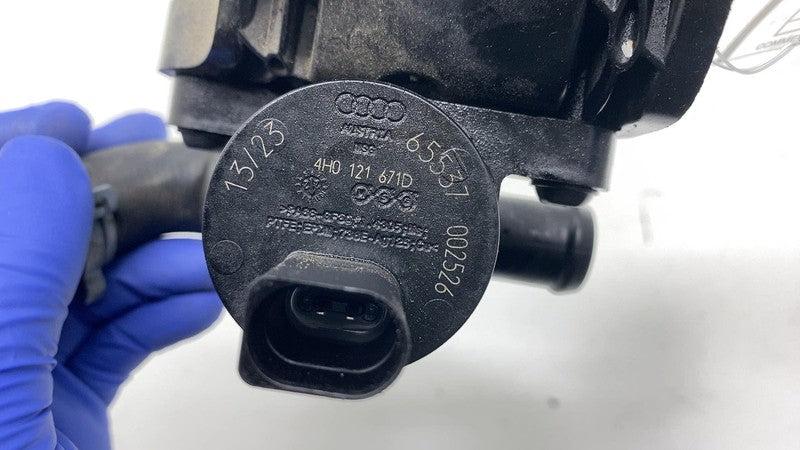 4N0 121 305 F ⭕ 24 Porsche Cayenne AC Heater Cooling Solenoid Control Valve & Hose 4H0121671D