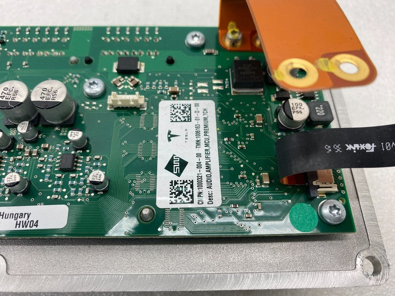 100616301D ⭕ 12-20 Tesla Model S MS Premium MCU Audio Amplifier Board Assembly 1006163-01-D