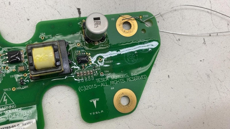 ⭕ 12-20 Model S X PCBA HV High Voltage Battery Standby Supply Board 10