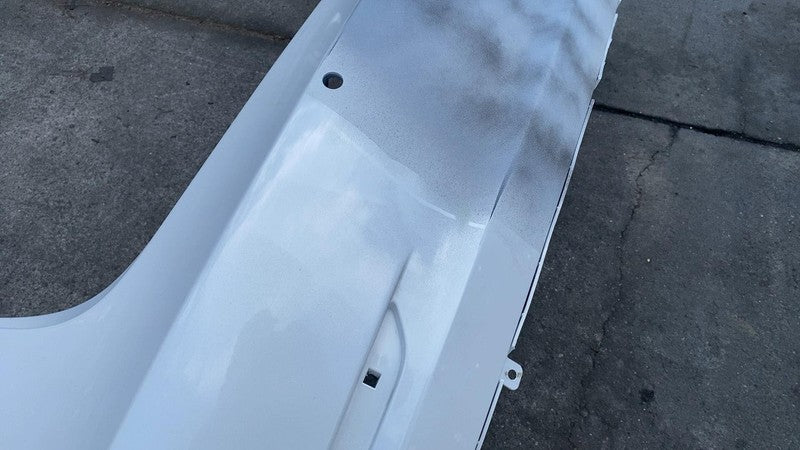 2017-2022 Tesla Model 3 Rear Bumper Cover w/ Sensor Holes Pearl White 