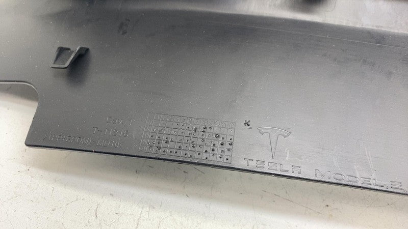 1086315 ⭕17-23 Tesla Model 3 Rear Trunk Garnish Sill Trim Cover Scuff Panel 1086315-00-G