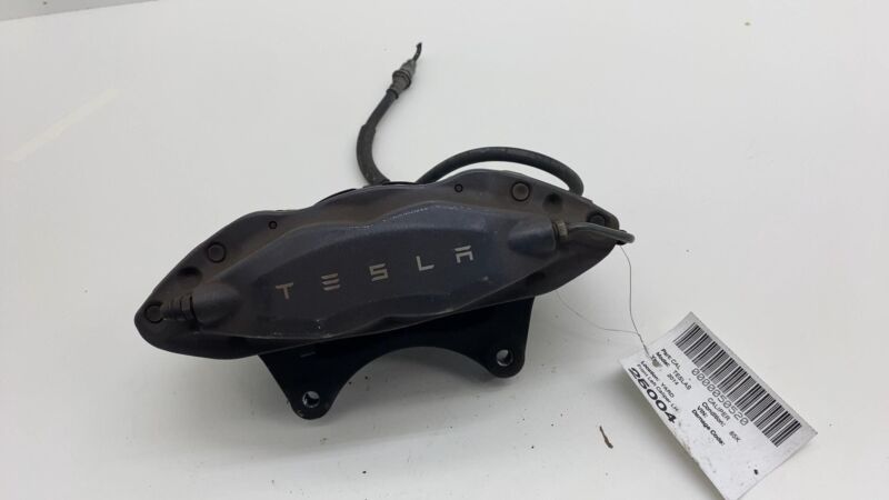 2012-2020 Tesla Model S MS Front Driver Side Caliper w/ Brake Hose Line Left LH