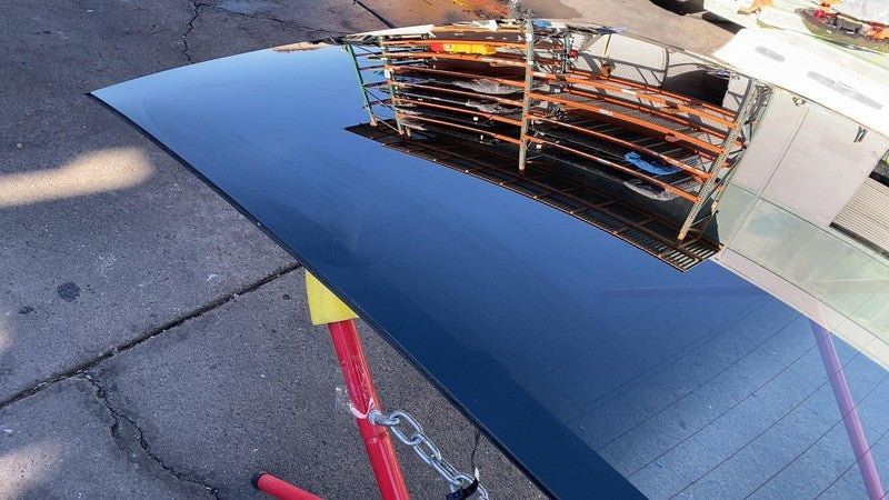 ⭕ 2024-2025 Tesla Model 3 M3 REAR BACKLITE PANORAMIC ROOF GLASS OEM 17