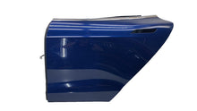 2012-2015 Tesla Model S MS Rear Driver Side Door Shell Panel Left LH Blue - PPSB