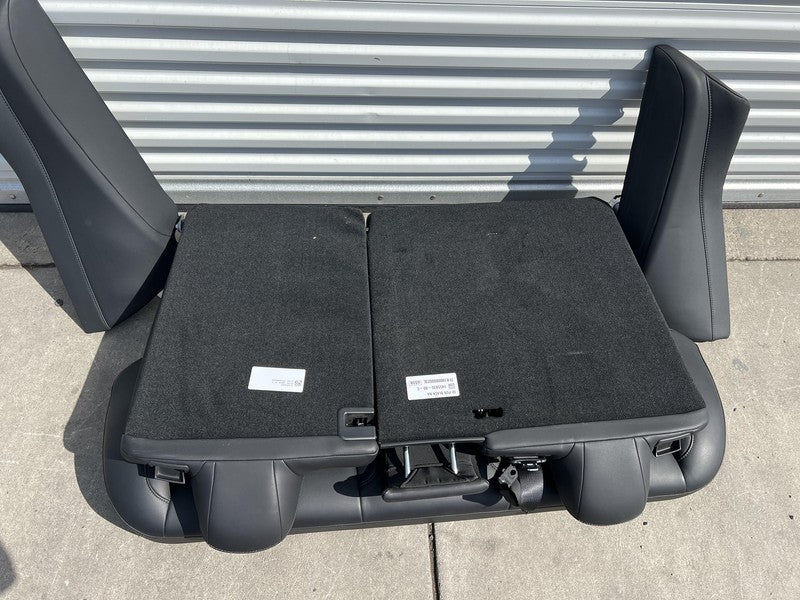 ⭕ 17-23 Model 3 Rear 2nd Row Seat Upper & Lower Cushion + Bolster 1455