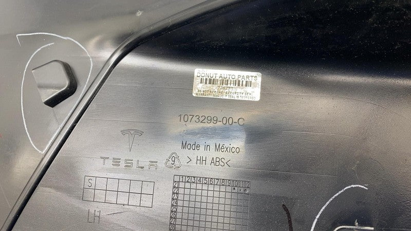 ⭕ 16-23 Tesla Model X Rear Left C-Pillar Lower Trim Trunk Finisher 107