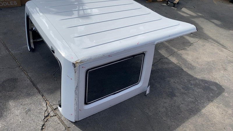 ⭕ 11-18 Jeep Wrangler 4-Door Hard Top Panel Roof Cab Clip White - PW7 OEM DAMAGE