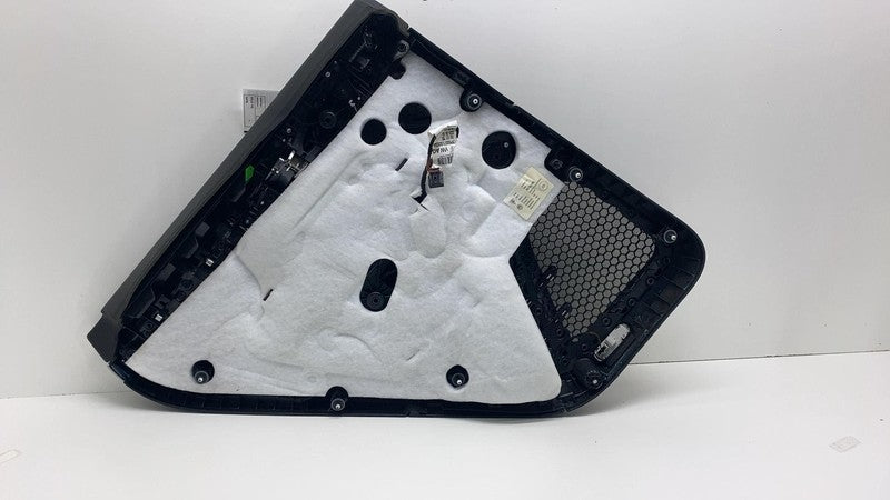 7P0 863 981 2011-2018 Porsche Cayenne Rear Driver Side Door Panel Trim Card Cover Left Black