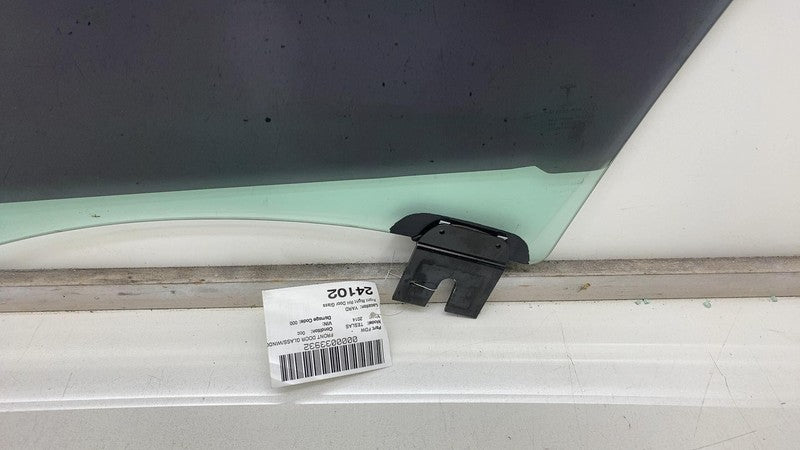 ⭕ 2012-2015 Tesla Model S Front Passenger Side Door Window Glass Right