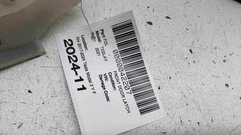 150067300A ⭕ 2017-2023 Tesla Model 3 Y Front Right Door Lock Latch Actuator RH 1500673-00-A