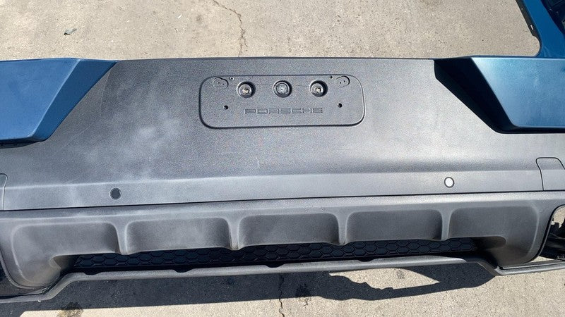 ⭕ 2024-2025 Porsche Cayenne Coupe Rear Bumper Cover & Valance Blue Assembly
