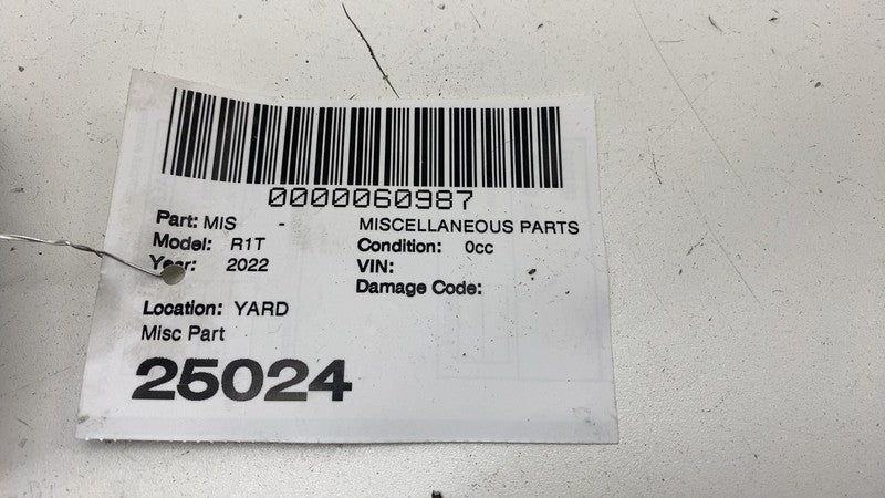 PT00001399 ⭕ 22-24 Rivian R1T Rear Driver Side Door Sill Scuff Plate Cover Left PT00001399