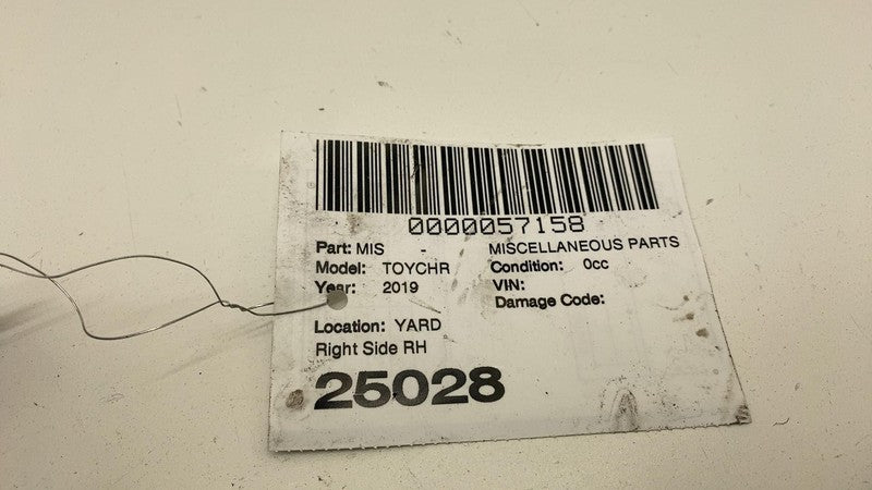 ⭕ 2018-2022 Toyota CHR Rear Passenger Side Link Rod Control Arm Lower 