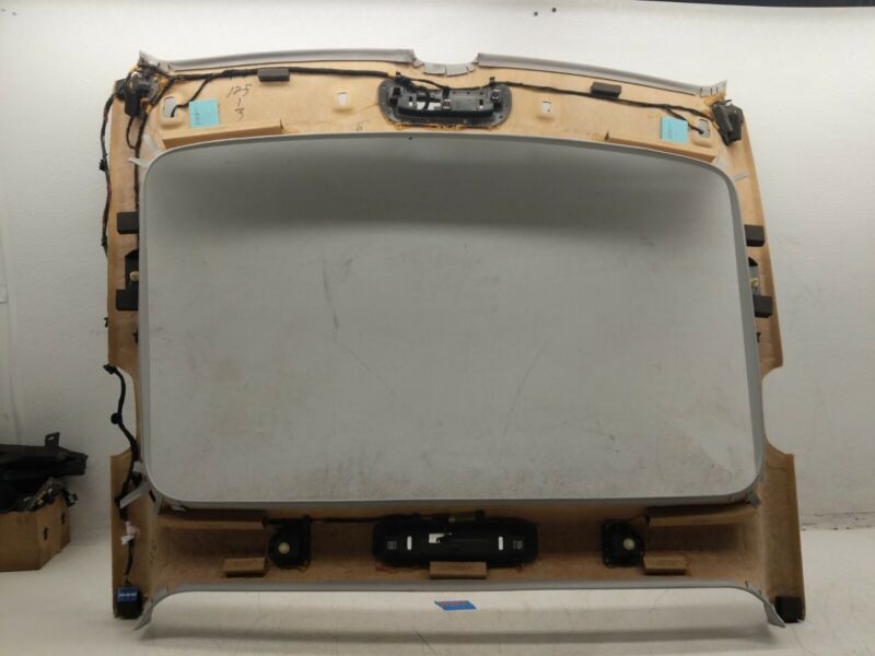 2017-2020 Tesla Model 3 Premium Panoramic Headliner Gray Fixed Glass Roof Type
