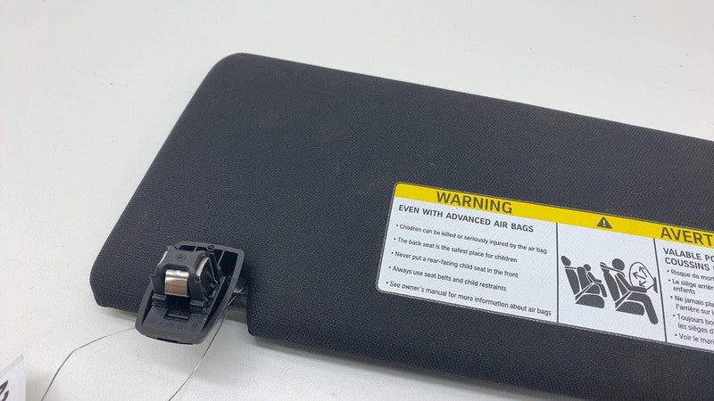 2017-2023 BMW 530e G30 Front Left & Right Windshield Sun Visor Black Sunvisor