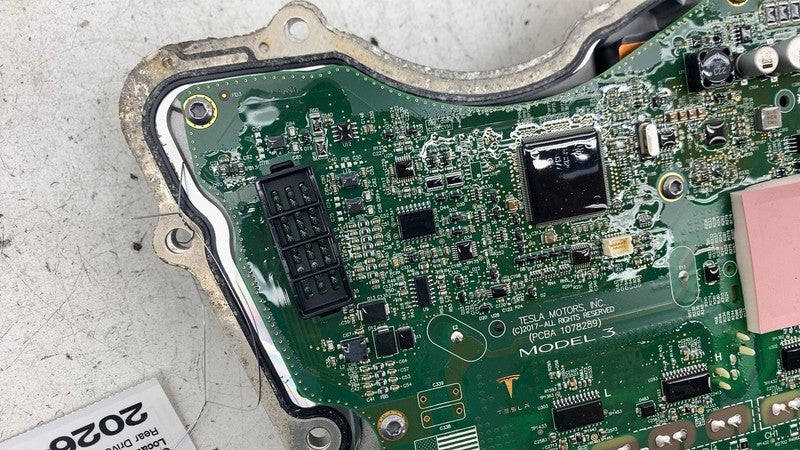 ⭕ 17-23 Tesla Model 3 Rear Drive Unit Inverter PCBA Performance Module