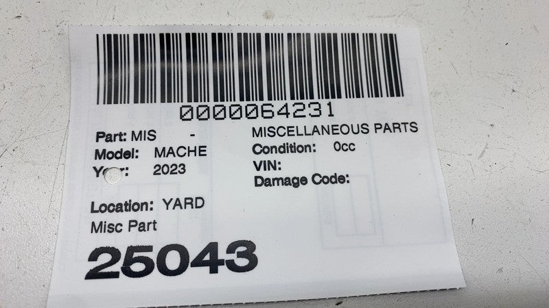 LJ8B-R40434-BA ⭕2021 2022 2023 2024 Ford Mustang Mach-E Rear Camera Deck Lid OEM PJ6T-19G490-BB