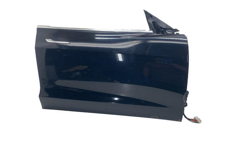⭕ 2017-2020 Tesla Model 3 Front Passenger Side Door Shell Panel Right Black PBSB