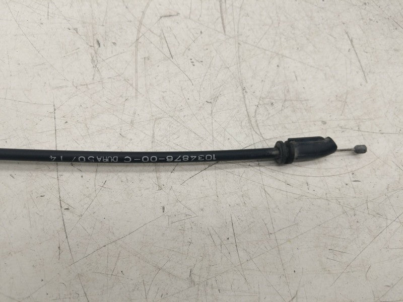 1034876 00 C ⭕ 12-15 Tesla Model S Front Hood Lock Latch Release Secondary Cable 1034876-00-C