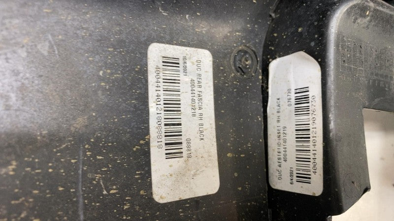 400441401218 ⭕ 2019-2022 RAM ProMaster 2500 Rear Right Bumper Fascia End Cap OEM 400441401218